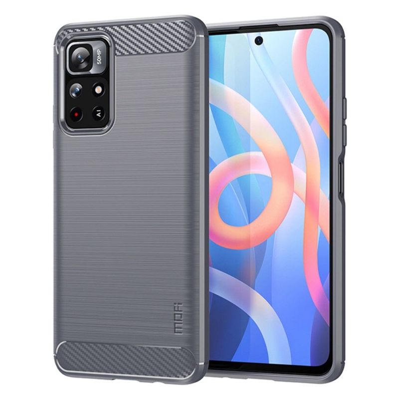 Coque Xiaomi Poco M4 Pro 5G MOFI Effet Brossé