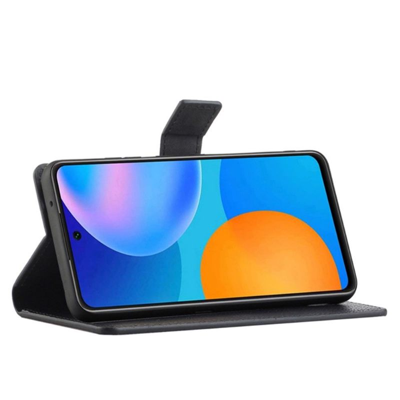 Housse Xiaomi Poco M4 Pro 5G effet cuir grainé