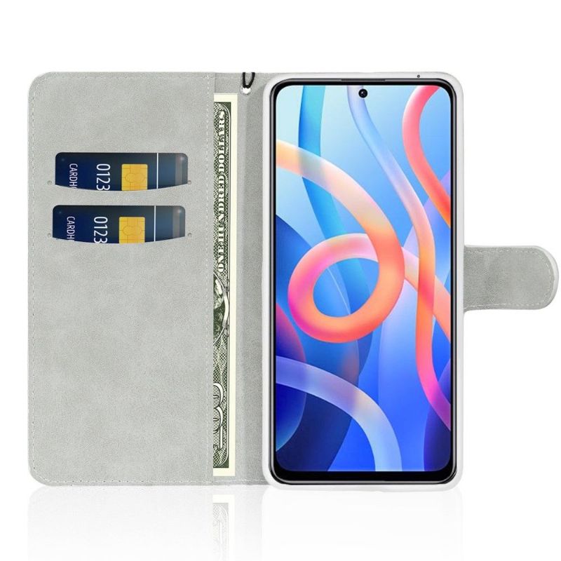 Housse Xiaomi Poco M4 Pro 5G Glitter Porte Cartes