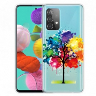 Coque Samsung Galaxy A52 4G / A52 5G / A52s 5G Arbre Aquarelle