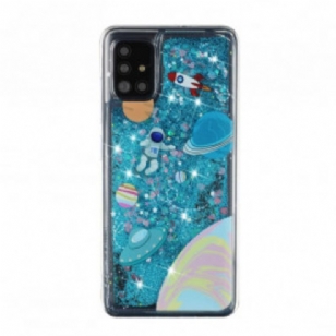 Coque Samsung Galaxy A52 4G / A52 5G / A52s 5G Espace Paillettes