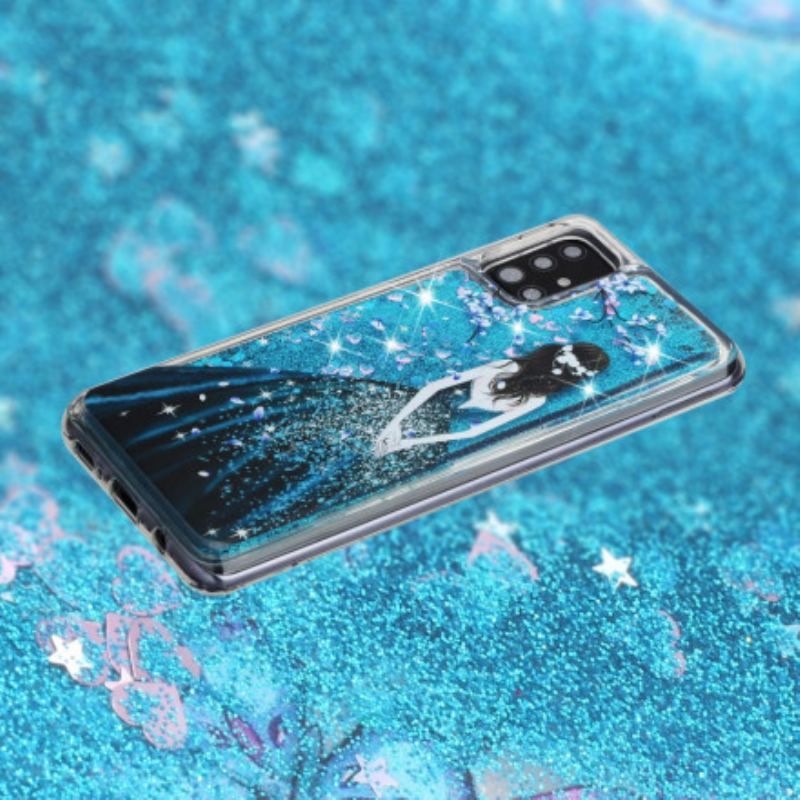 Coque Samsung Galaxy A52 4G / A52 5G / A52s 5G Femme Paillettes