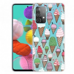 Coque Samsung Galaxy A52 4G / A52 5G / A52s 5G Glaces à la Crème