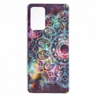 Coque Samsung Galaxy A52 4G / A52 5G / A52s 5G Mandala Coloré Fluorescente