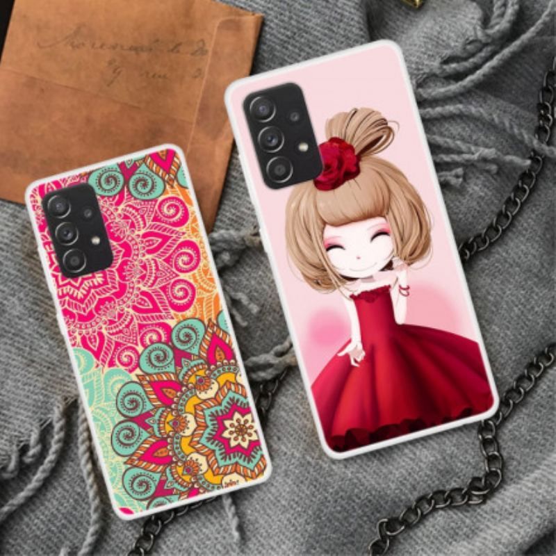 Coque Samsung Galaxy A52 4G / A52 5G / A52s 5G Manga Lady