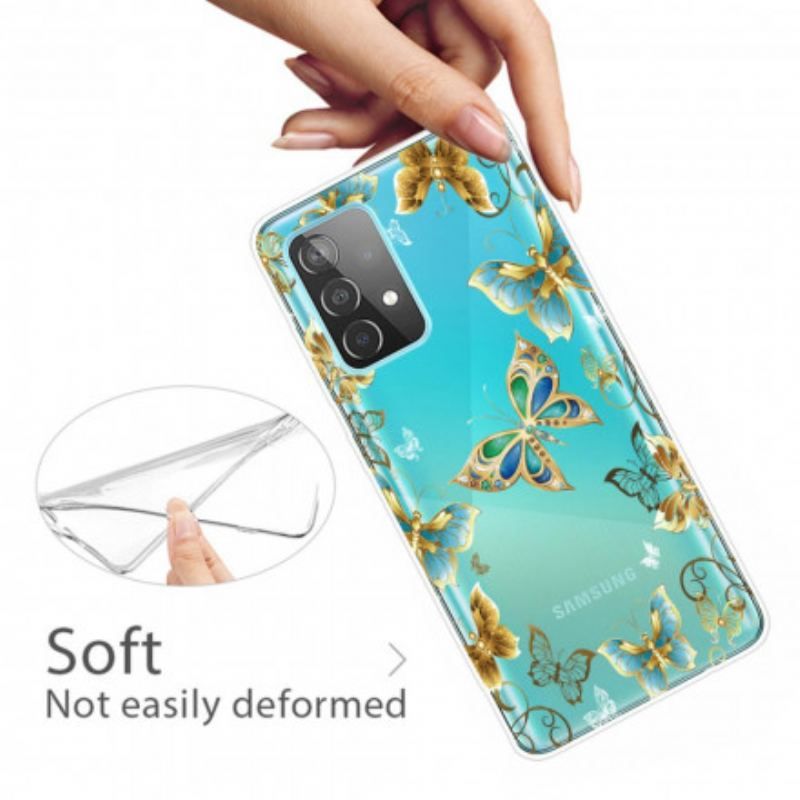 Coque Samsung Galaxy A52 4G / A52 5G / A52s 5G Papillons Design