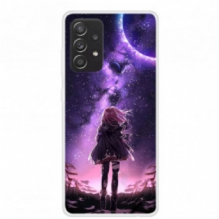 Coque Samsung Galaxy A52 4G / A52 5G / A52s 5G Pleine Lune Magique