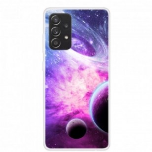 Coque Samsung Galaxy A52 4G / A52 5G / A52s 5G Silicone Planètes