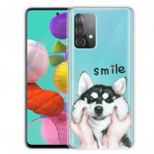 Coque Samsung Galaxy A52 4G / A52 5G / A52s 5G Smile Dog