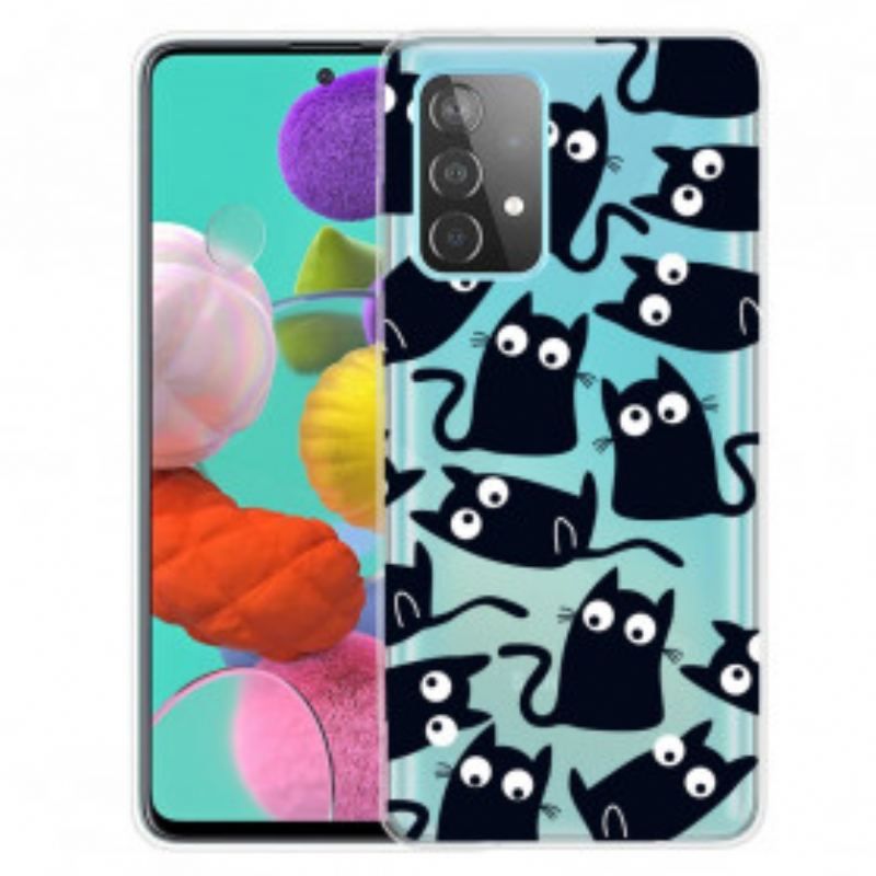 Coque Samsung Galaxy A52 4G / A52 5G / A52s 5G Souris Noires