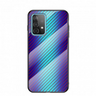 Coque Samsung Galaxy A52 4G / A52 5G / A52s 5G Verre Trempé Fibre Carbone