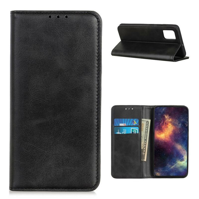 Flip Cover Samsung Galaxy A52 4G / A52 5G / A52s 5G Cuir Fendu Vintage