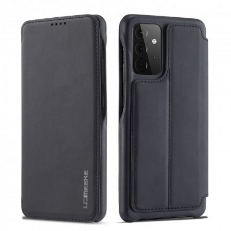 Flip Cover Samsung Galaxy A52 4G / A52 5G / A52s 5G LC.IMEEKE Effet Cuir