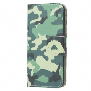 Housse Samsung Galaxy A52 4G / A52 5G / A52s 5G Camouflage Militaire