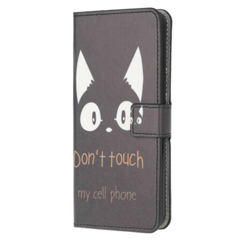 Housse Samsung Galaxy A52 4G / A52 5G / A52s 5G Don't Touch My Cell Phone