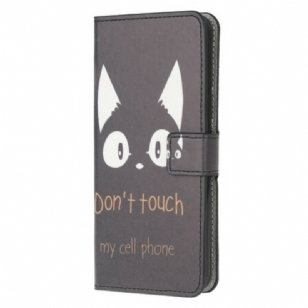 Housse Samsung Galaxy A52 4G / A52 5G / A52s 5G Don't Touch My Cell Phone