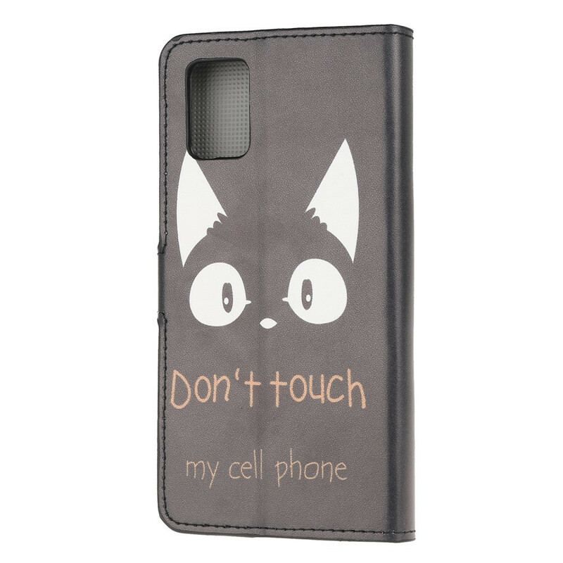 Housse Samsung Galaxy A52 4G / A52 5G / A52s 5G Don't Touch My Cell Phone