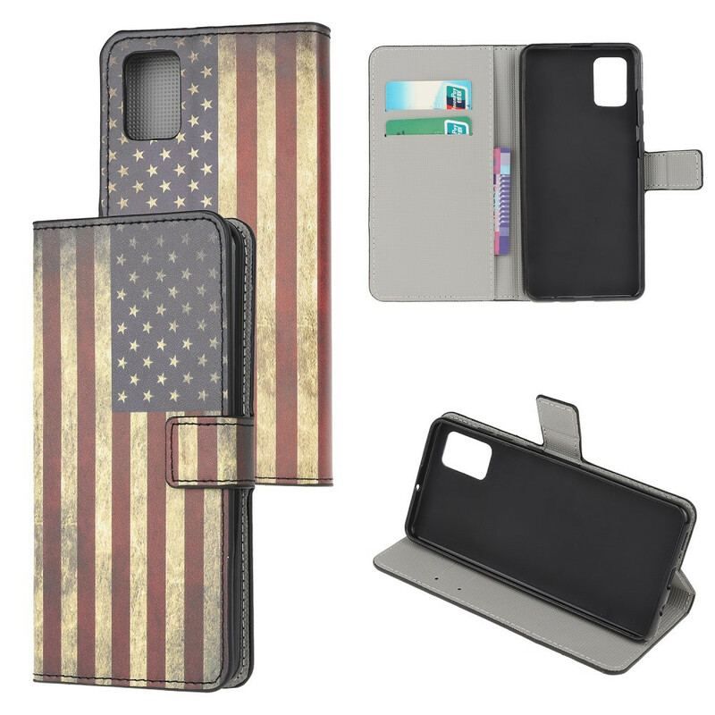 Housse Samsung Galaxy A52 4G / A52 5G / A52s 5G Drapeau USA