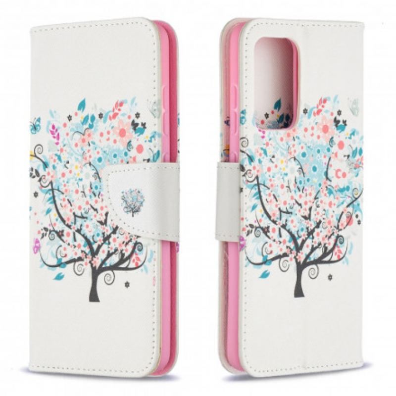 Housse Samsung Galaxy A52 4G / A52 5G / A52s 5G Flowered Tree