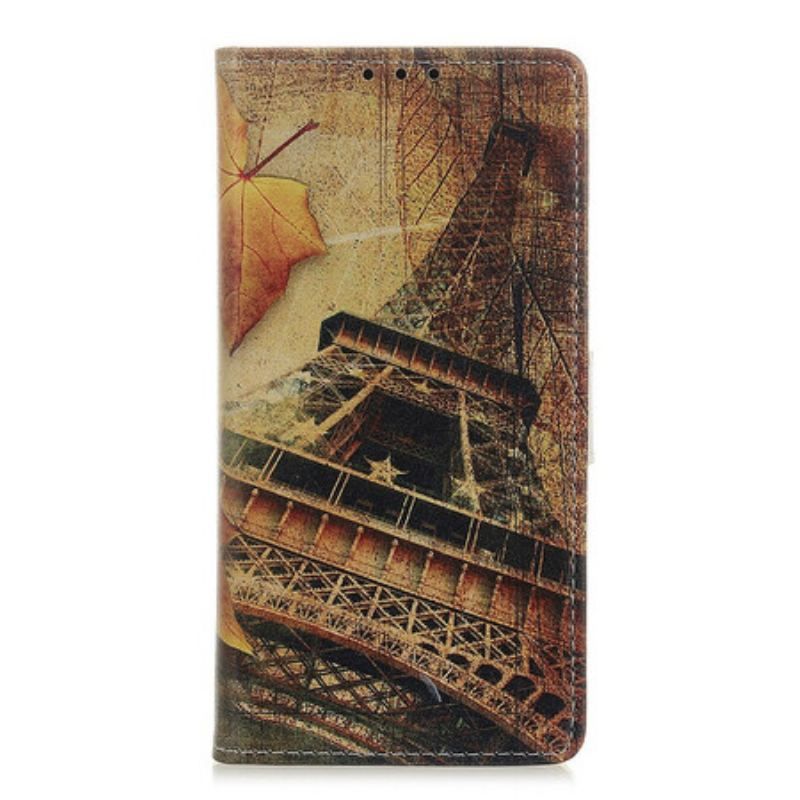 Housse Samsung Galaxy A52 4G / A52 5G / A52s 5G Tour Eiffel En Automne