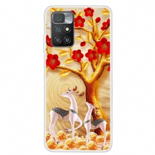 Coque Xiaomi Redmi 10 Cerf sika