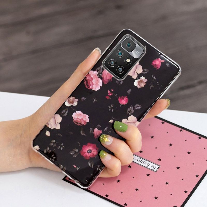 Coque Xiaomi Redmi 10 Luminous Fleurs