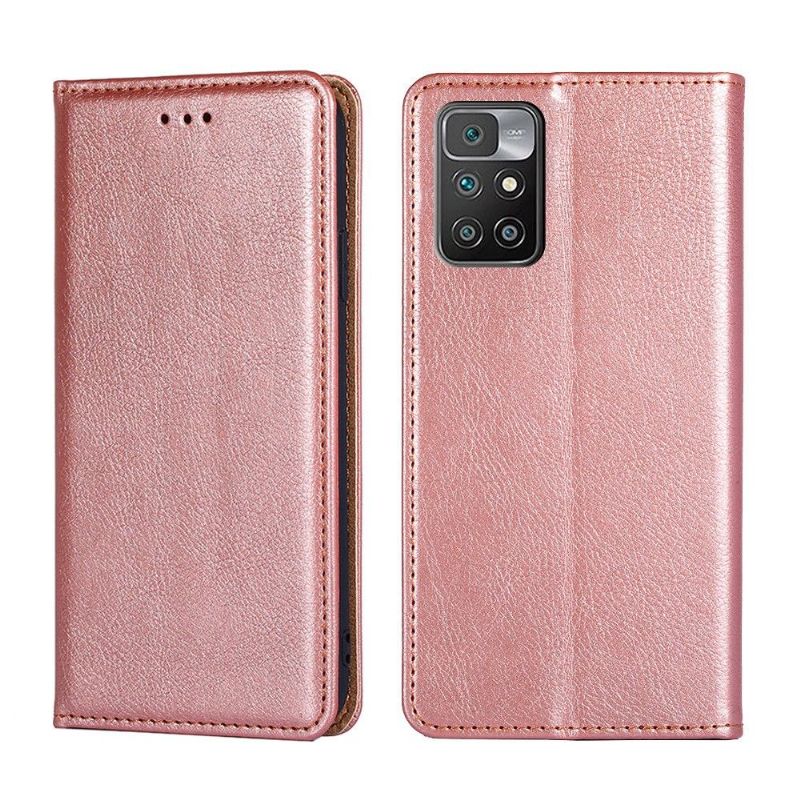 Flip cover Xiaomi Redmi 10 PURE simili cuir