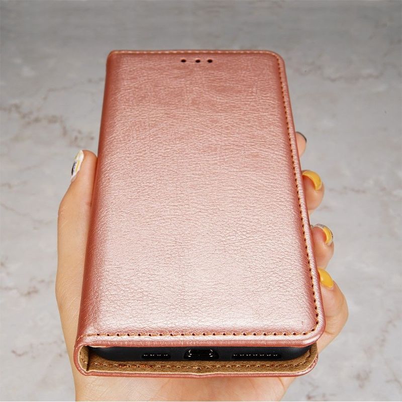 Flip cover Xiaomi Redmi 10 PURE simili cuir