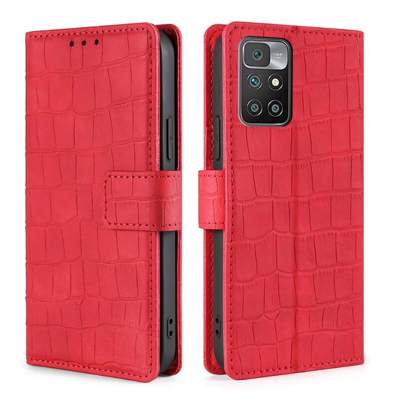 Housse Xiaomi Redmi 10 ANA simili cuir croco