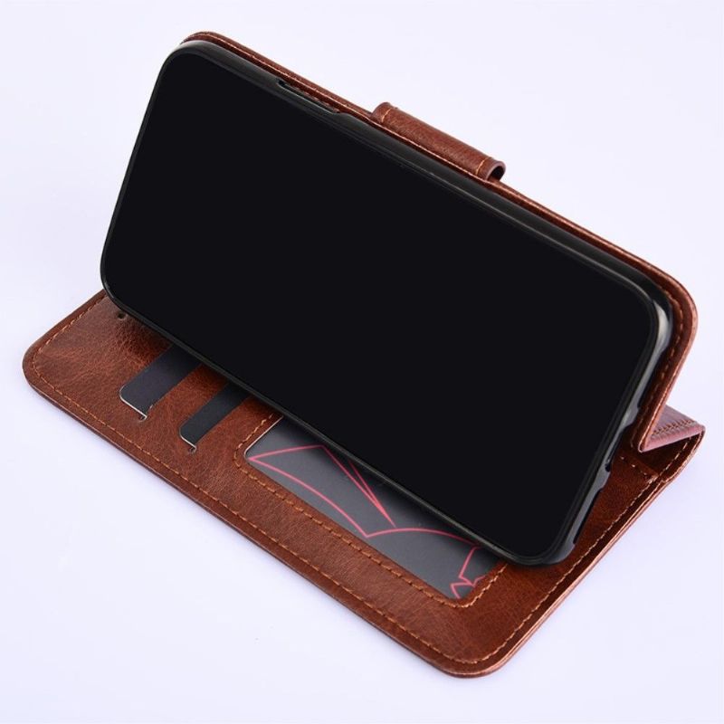 Housse Xiaomi Redmi 10 Folio Porte-Cartes simili cuir