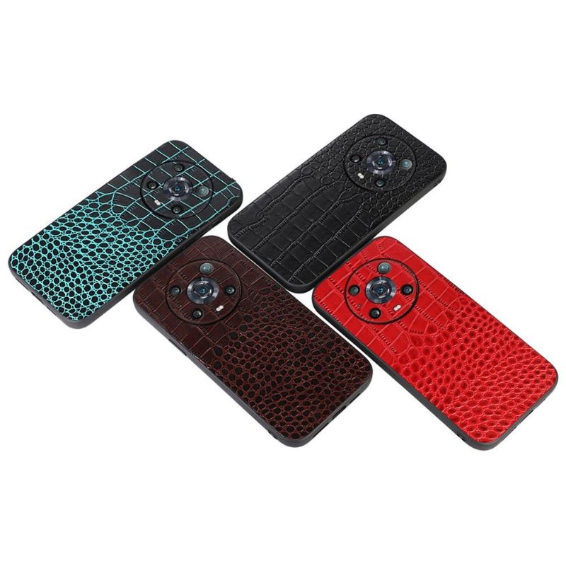 Coque Honor Magic 4 Pro Colette Cuir Effet Croco