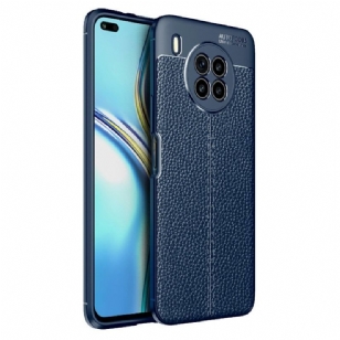 Coque Honor 50 Lite / Huawei Nova 8i Effet Cuir Litchi Double Line