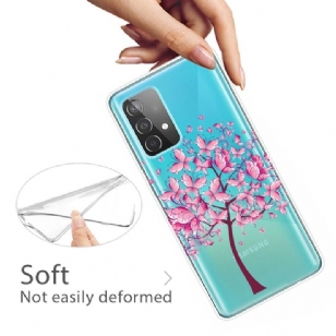 Coque Samsung Galaxy A32 4G arbre à papillons