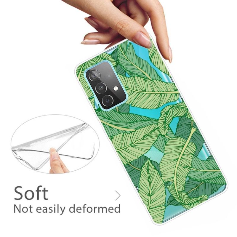 Coque Samsung Galaxy A32 4G Green Leaf