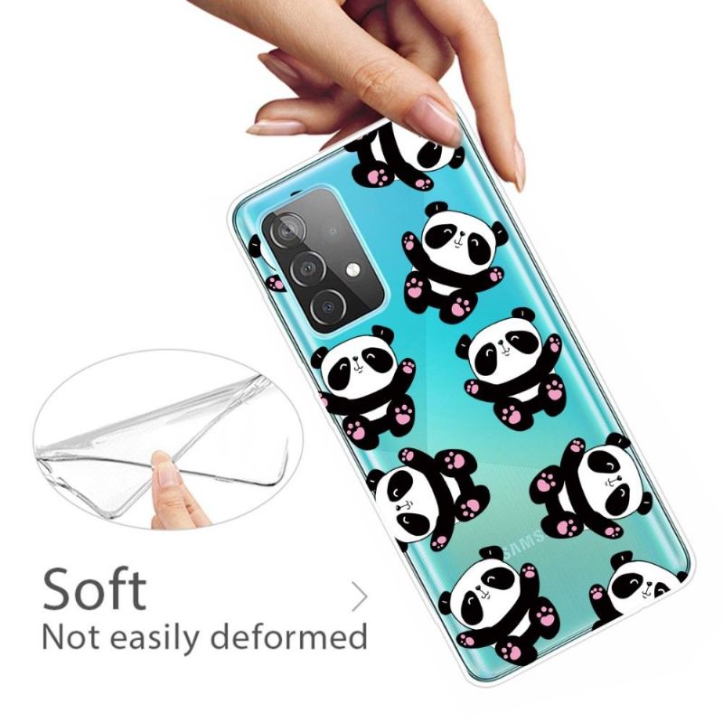 Coque Samsung Galaxy A32 4G Happy Pandas