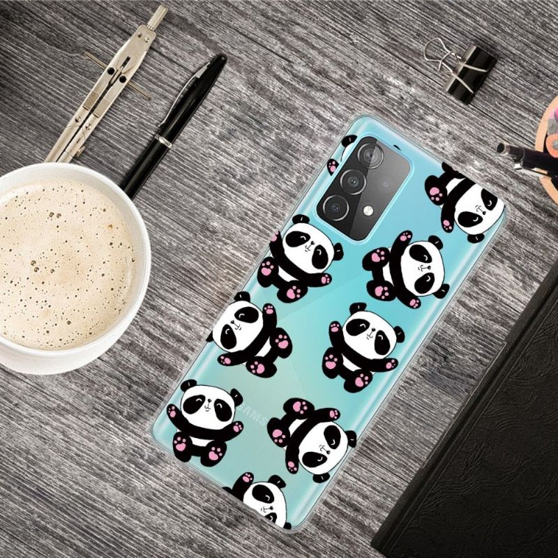 Coque Samsung Galaxy A32 4G Happy Pandas