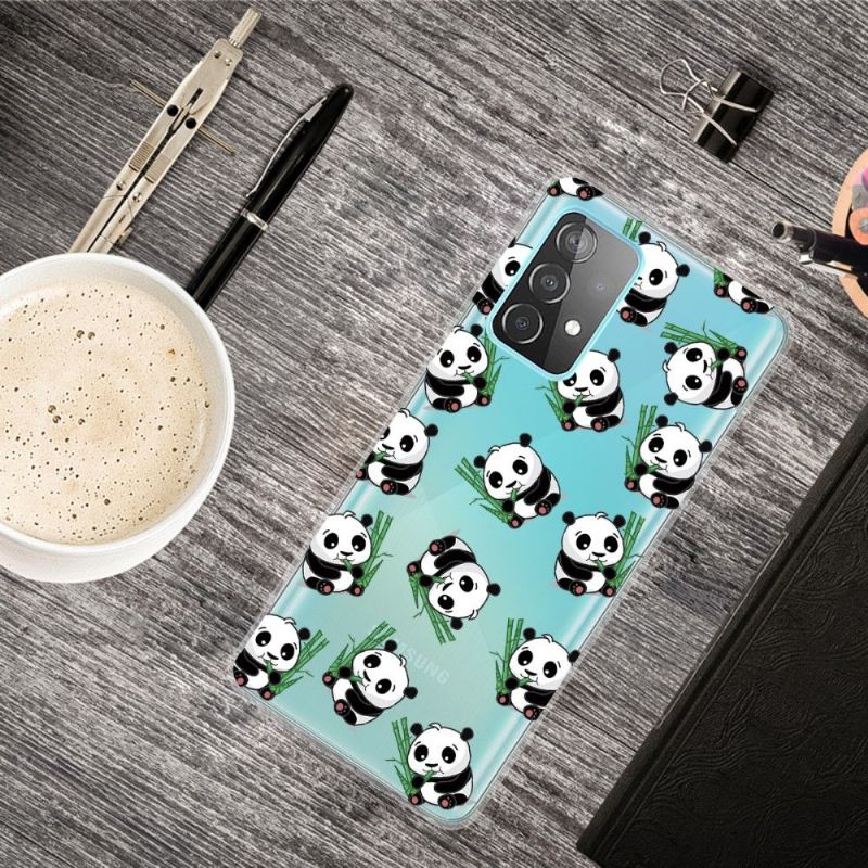 Coque Samsung Galaxy A32 4G Happy Pandas