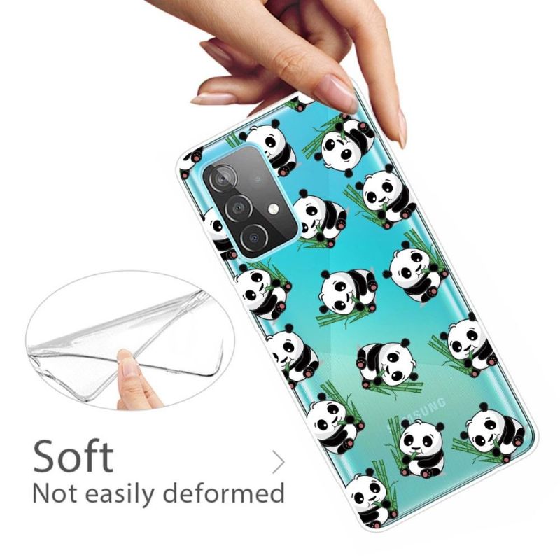 Coque Samsung Galaxy A32 4G Happy Pandas