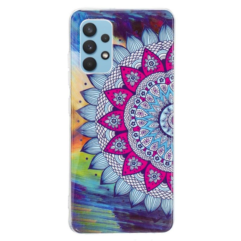 Coque Samsung Galaxy A32 4G Luminous Mandala Coloré