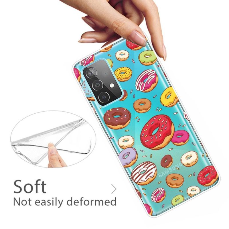 Coque Samsung Galaxy A32 4G multiples donuts