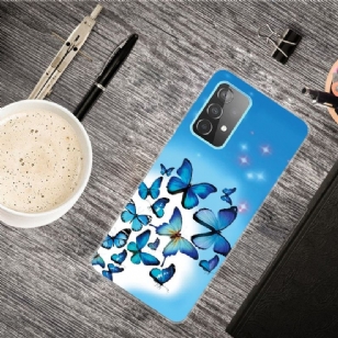 Coque Samsung Galaxy A32 4G Papillons Bleus