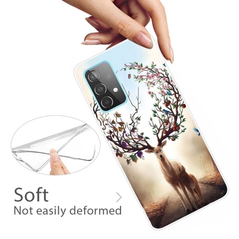 Coque Samsung Galaxy A32 4G Silicone Cerf