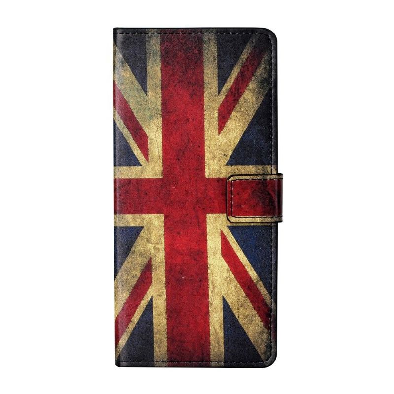 Housse Samsung Galaxy A32 4G Drapeau Anglais Vintage