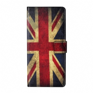 Housse Samsung Galaxy A32 4G Drapeau Anglais Vintage