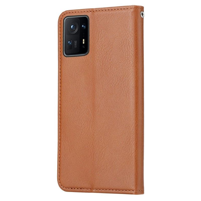 Xiaomi Mix 4 - Housse Stand Case effet cuir