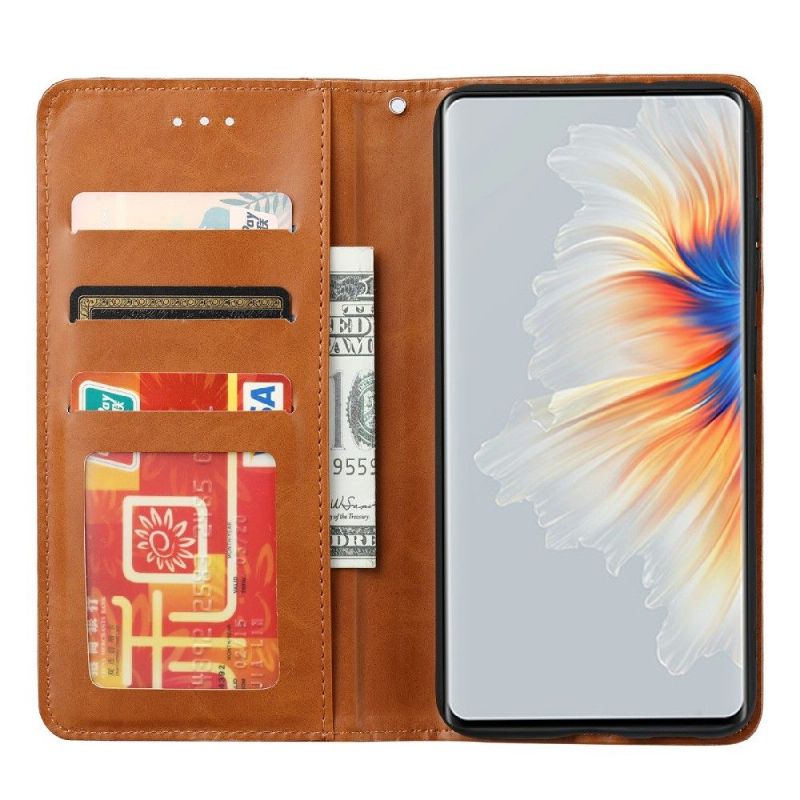 Xiaomi Mix 4 - Housse Stand Case effet cuir