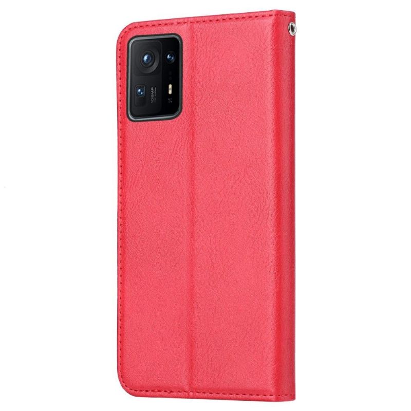 Xiaomi Mix 4 - Housse Stand Case effet cuir