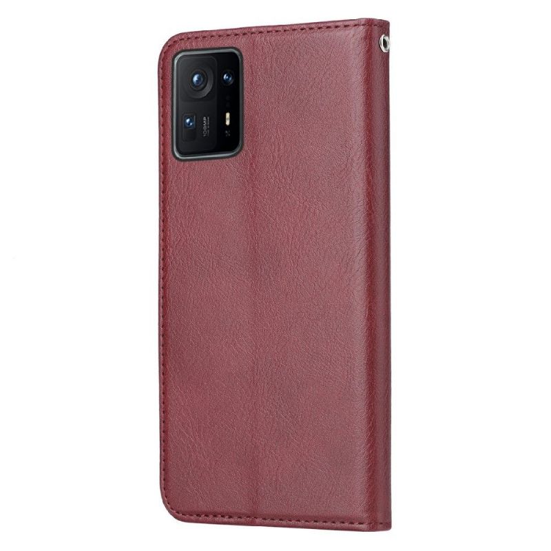 Xiaomi Mix 4 - Housse Stand Case effet cuir