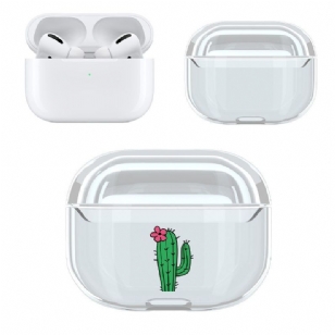 Coque AirPods Pro Transparente Cactus