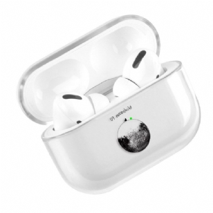 Coque AirPods Pro Transparente Moon Child